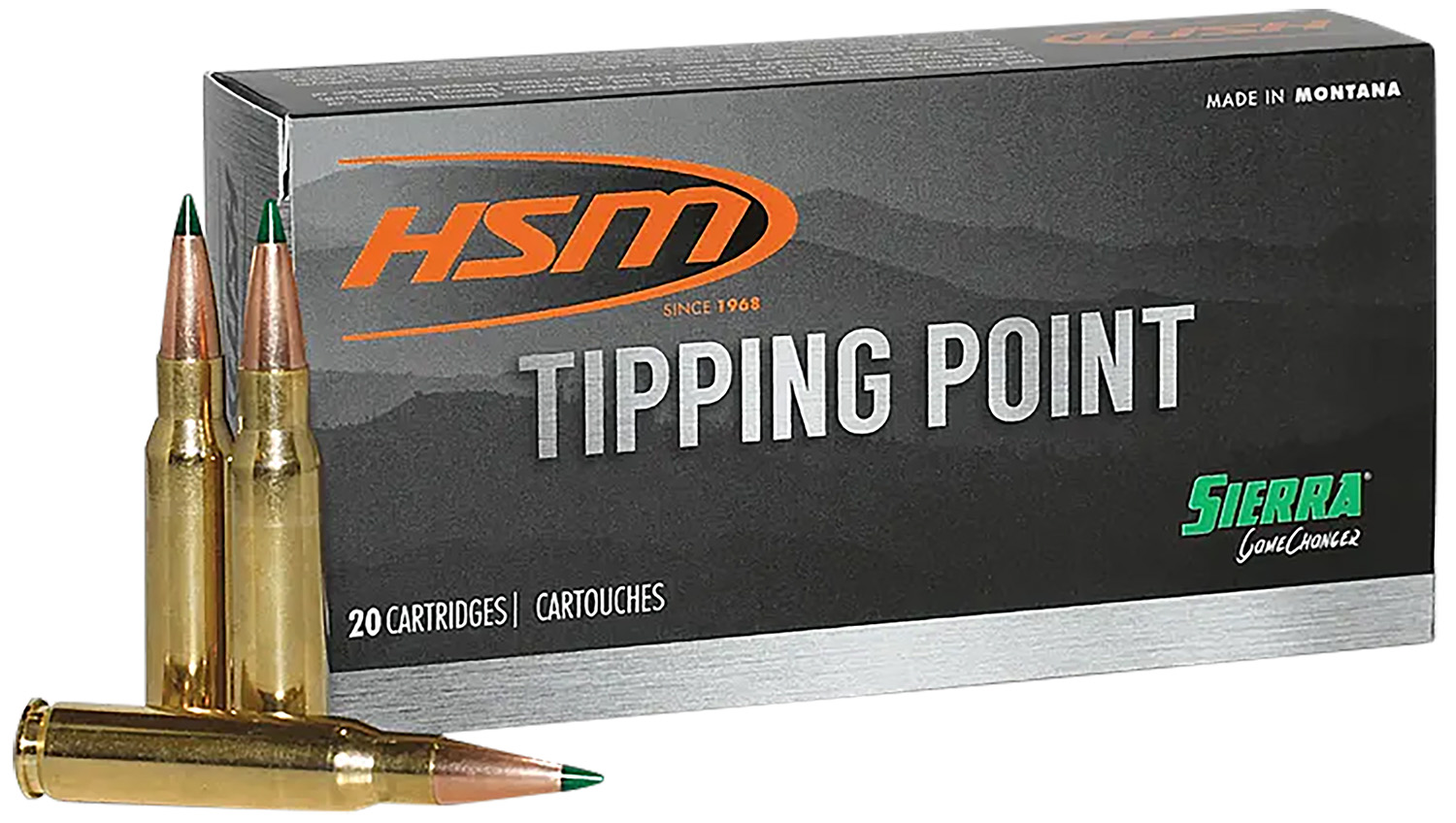 HSM 7MMMAG27N Tipping Point 2 7mm Rem 162gr Hornady SST 20/Box