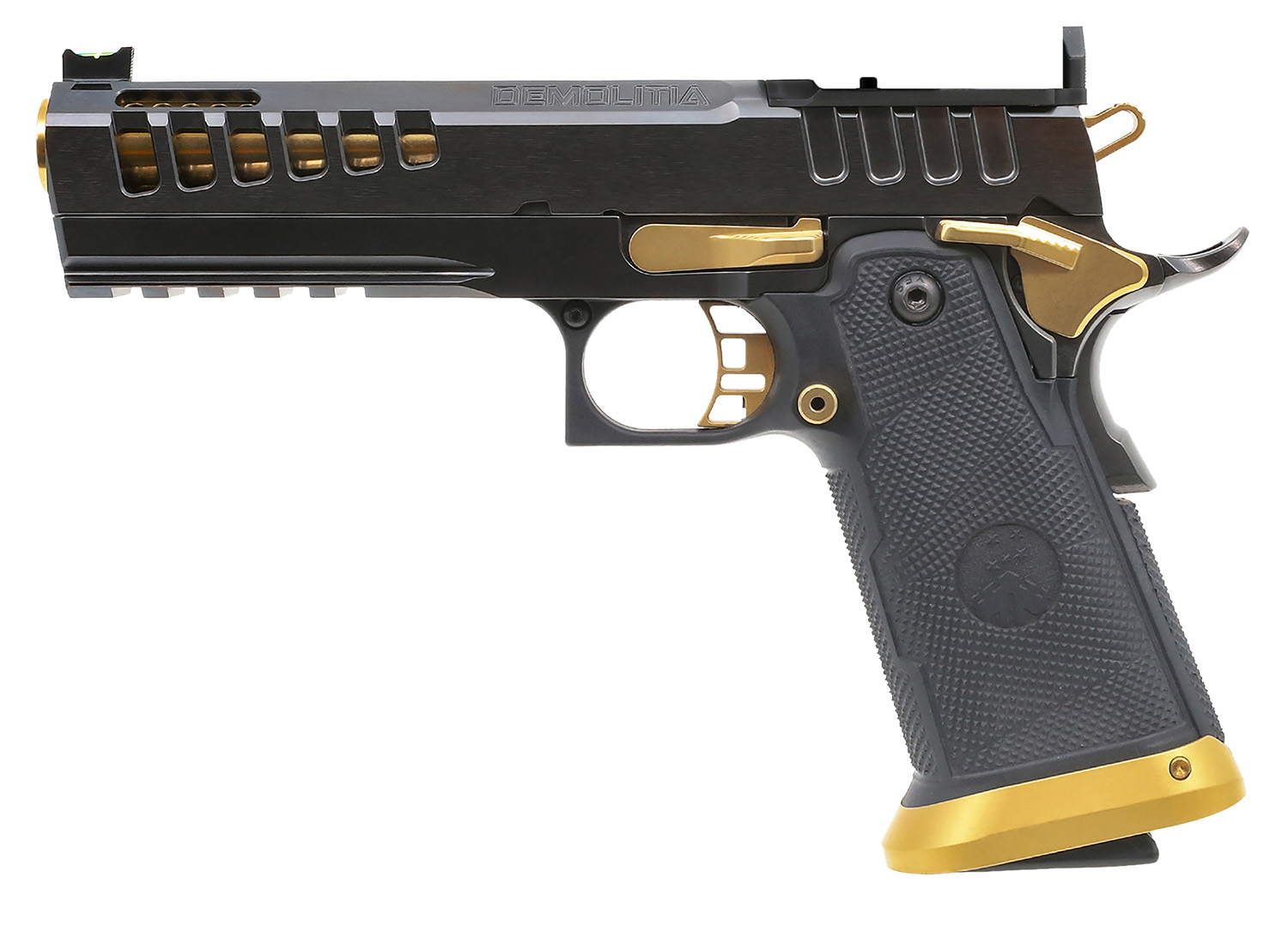 Watchtower Demolitia 9mm 5 in. – Reliable Pistol 7 WATCHTOWER – F-1 Demolitia, alternate view
