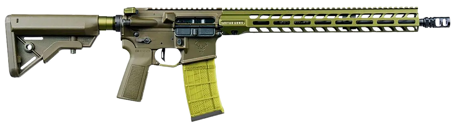 Stag 15005612 16" .223 Wylde Semi-Auto Rifle Green Hiperfire Trigger