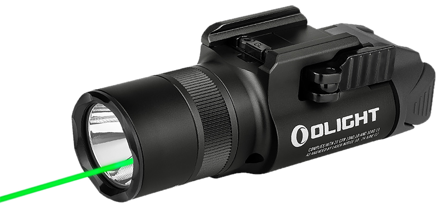 Olightstore Baldr Pro R Black 1350 Lumens LED Green Laser BALDRPRORBK