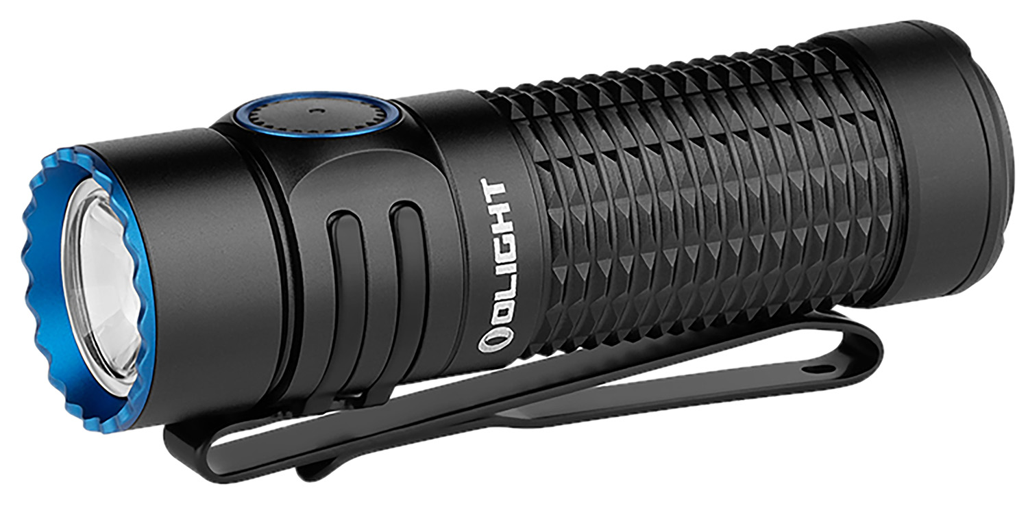 Olight WARRIORNANOBK Warrior Nano 1200 Lumens Black Tactical Flashlight