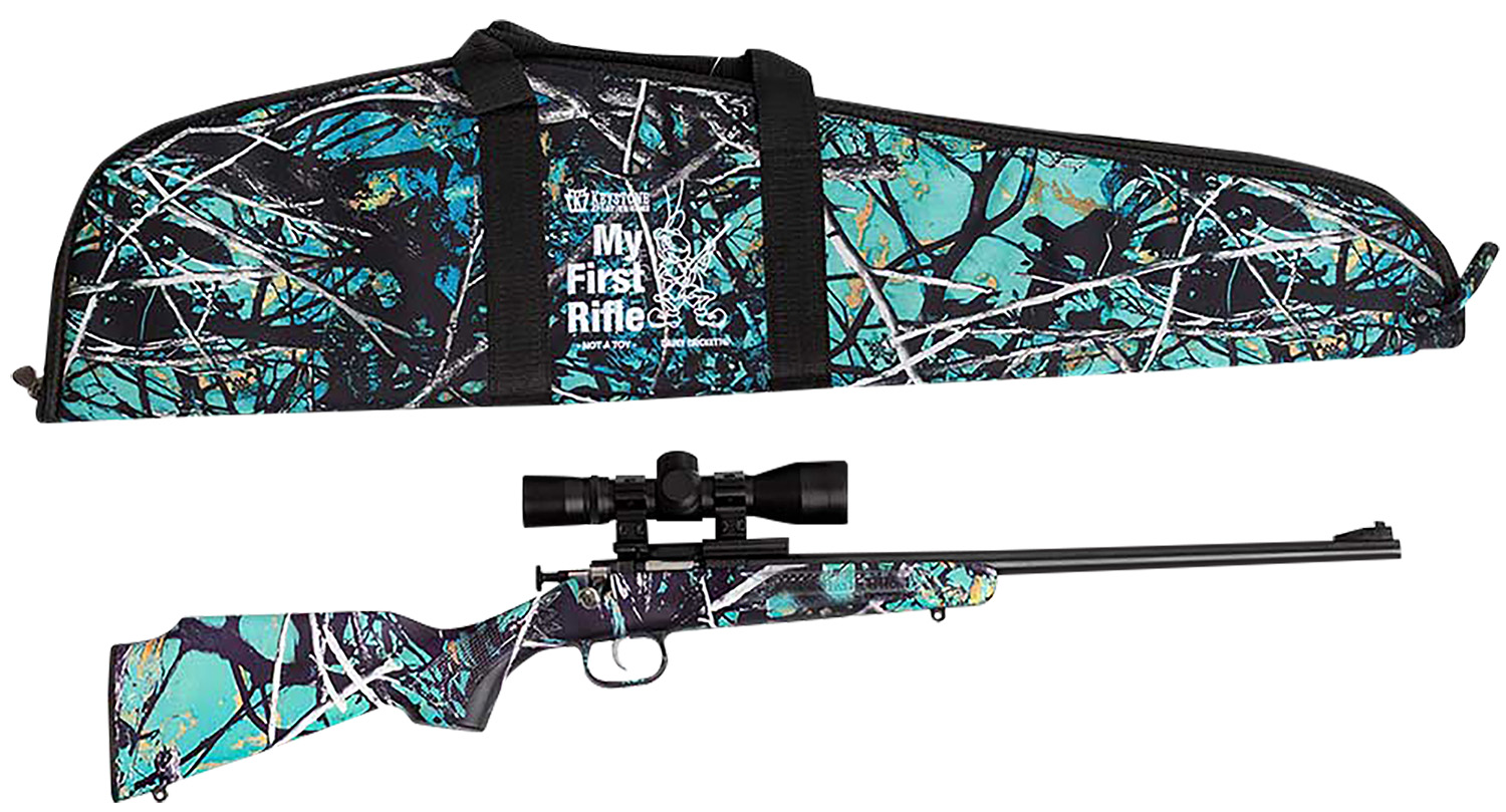 Crickett KSA2172BSC My First Rifle 22 S/L/LR 16" Blued Barrel, Scope - Crickett - 22 S/L/LR