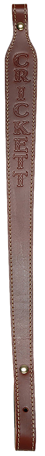 Crickett KSA801 Rifle Sling Brown Leather 23"