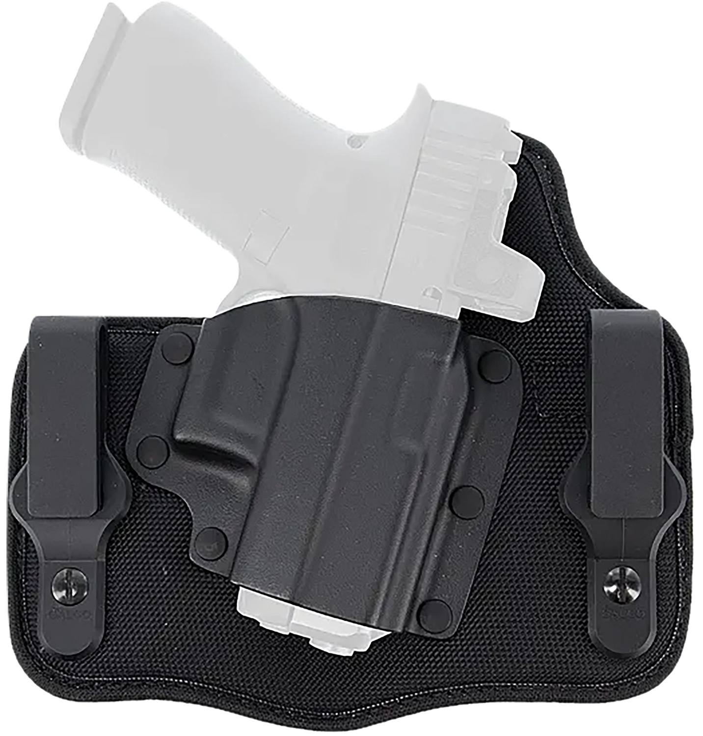 Galco KTC472RB KingTuk Cloud IWB Holster 4.25" Black Kydex/Nylon Right Hand