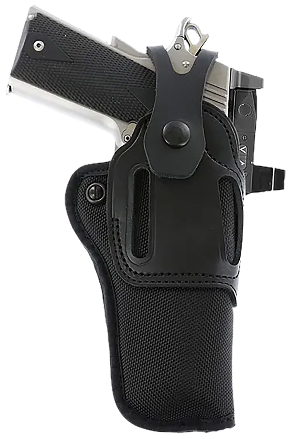 Galco SA95RB Switchback Belt Holster Black Hybrid Leather-Synthetic