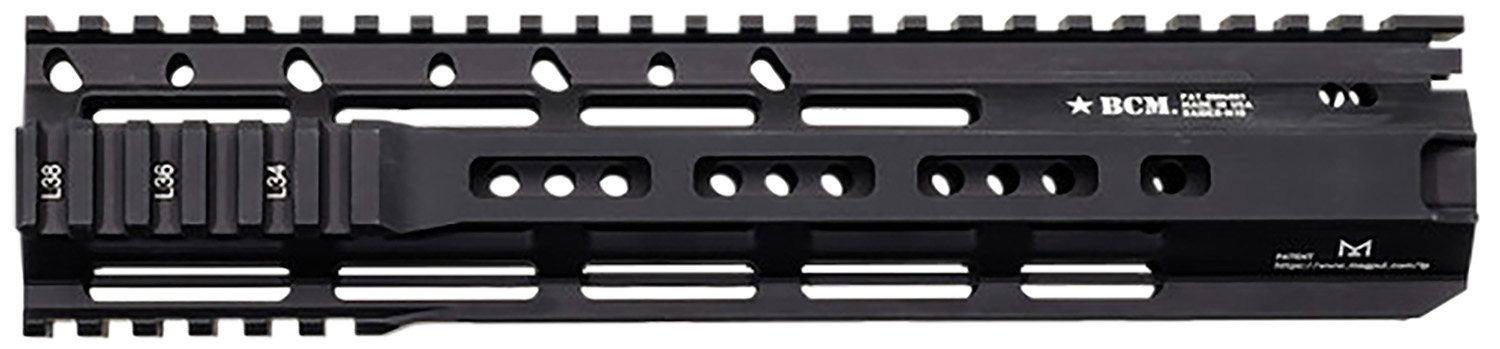 BCM RAIDERM10556BL RAIDER-M13 10" M-LOK Rail Black Anodized Aluminum - Bravo Company Manufacturing - AR PLATFORM