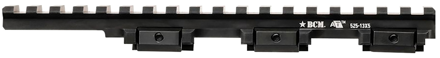 BCM ORAT52513X5 A/T Optic Riser 525-13X5 Black Anodized 18 Slots - Bravo Company Manufacturing - A/T OPTIC RISER 525-13X5
