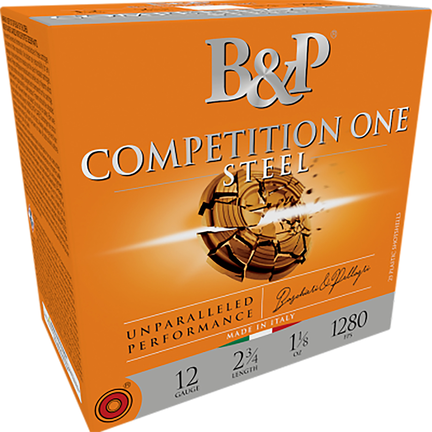 B&P Ammunition 12B18GC7 Competition One 12 Gauge 2.75" 1 1/8 Oz 7.5 Shot 25 Per Box/ 10 Case