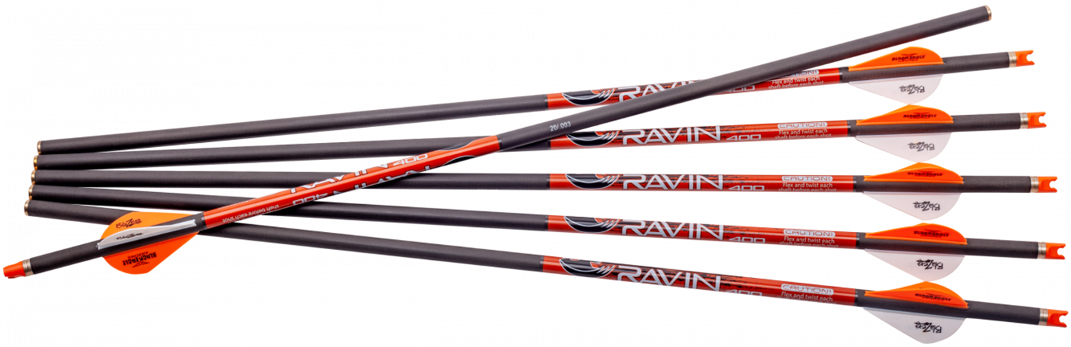 Ravin Crossbows R138 Arrows 400Gr .003" 6 Pack