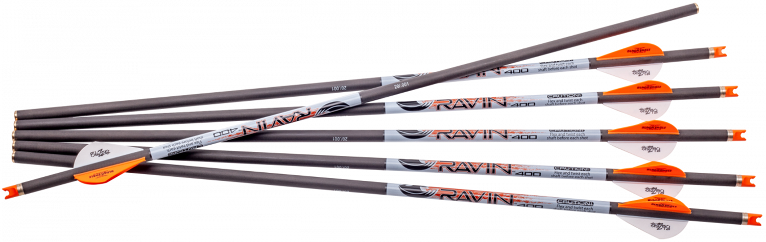 Ravin Crossbows R139 Arrows 400Gr .001" 6 Pack