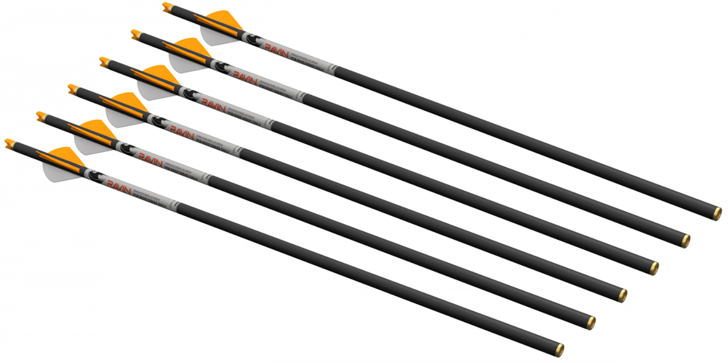 Ravin Crossbows R121 R500/50X Series Arrows .001" 6 Pack