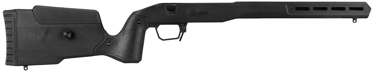 Mdt 105827BLK Field Stock Black Polymer Tikka T3 Short Action - MDT