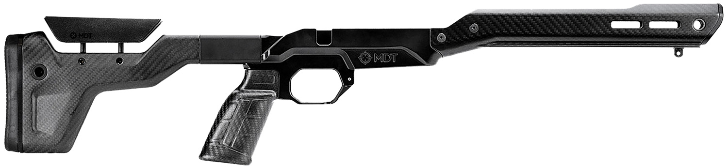 MDT 107837BCF HNT26 Chassis Black Carbon Fiber for Howa 1500/Weatherby SA