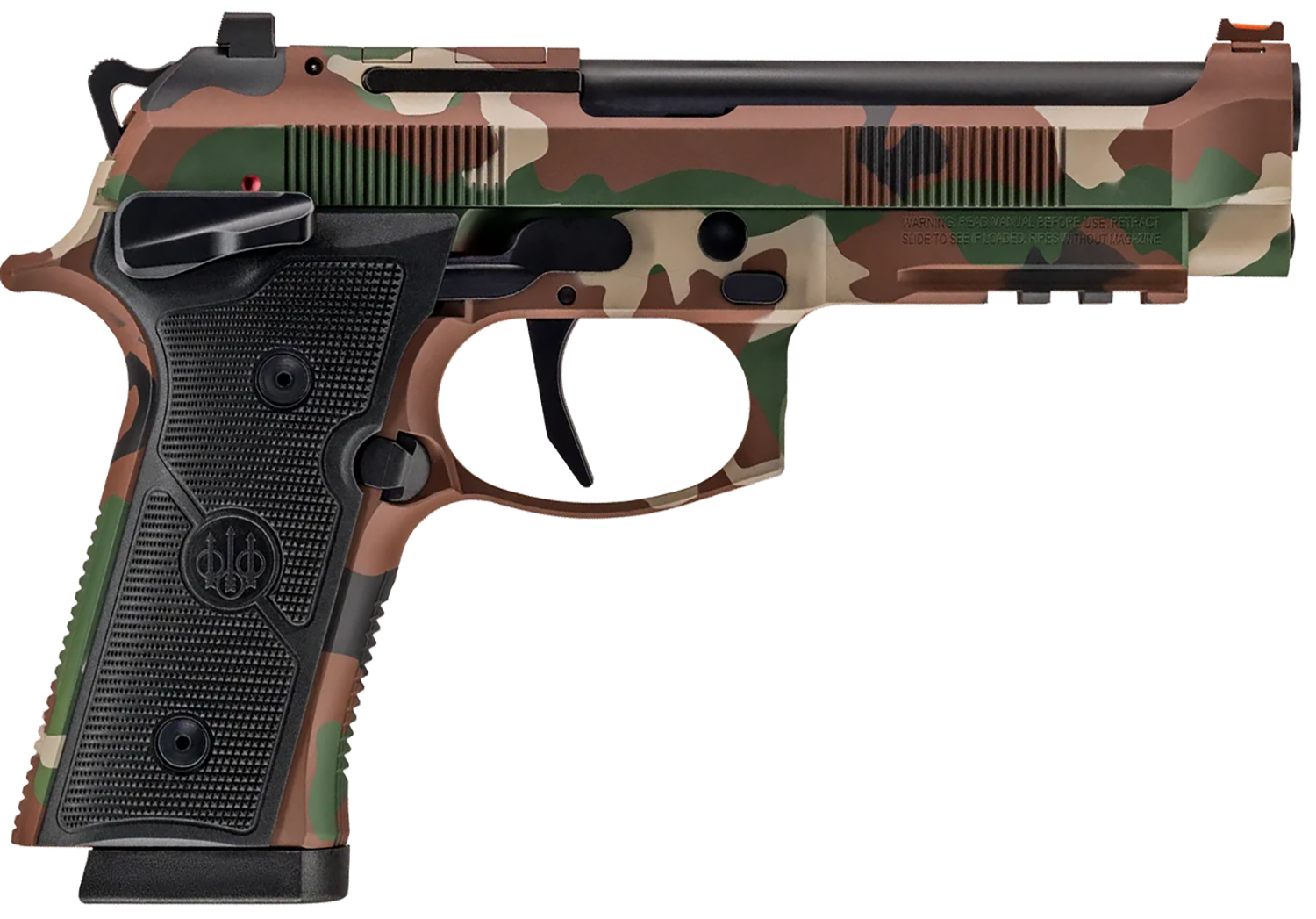 Beretta 92XI Combat Semi-Automatic Pistol 9mm Luger 4.7" Barrel - Beretta - 9mm