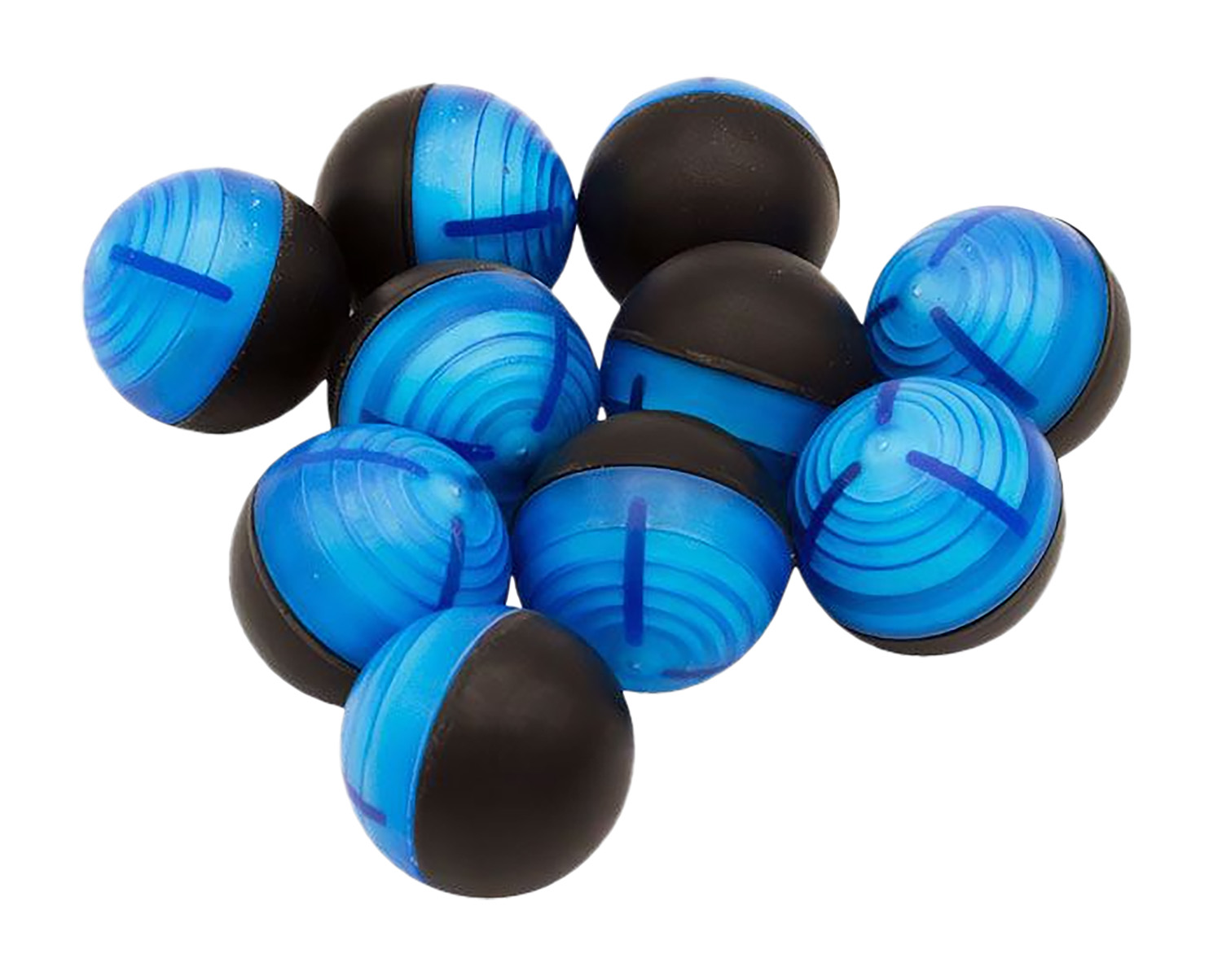 RWS/Umarex 2292310 Core Defense Powder Ball Black/Blue 10 Pack