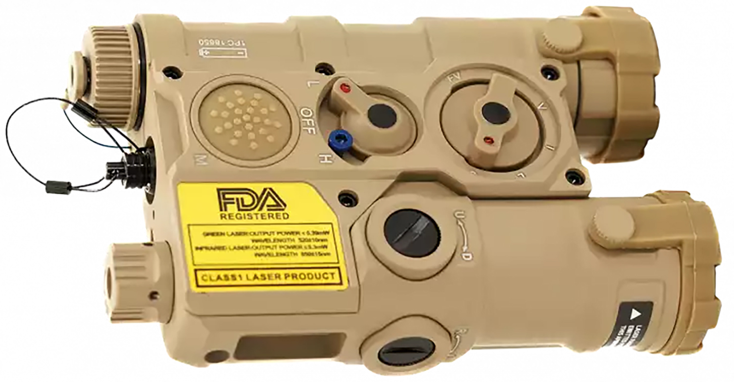 AGM GLOBAL VISION WLAD 1T Tan Weapon Laser Aiming Device (WLAD-CLA1-T1) - AGM Global Vision