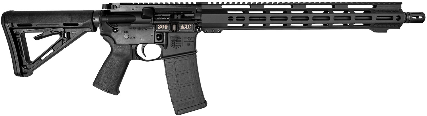 Diamondback DB175AB002 DB15 300 AAC Blackout 30+1 16" Black Nitride...