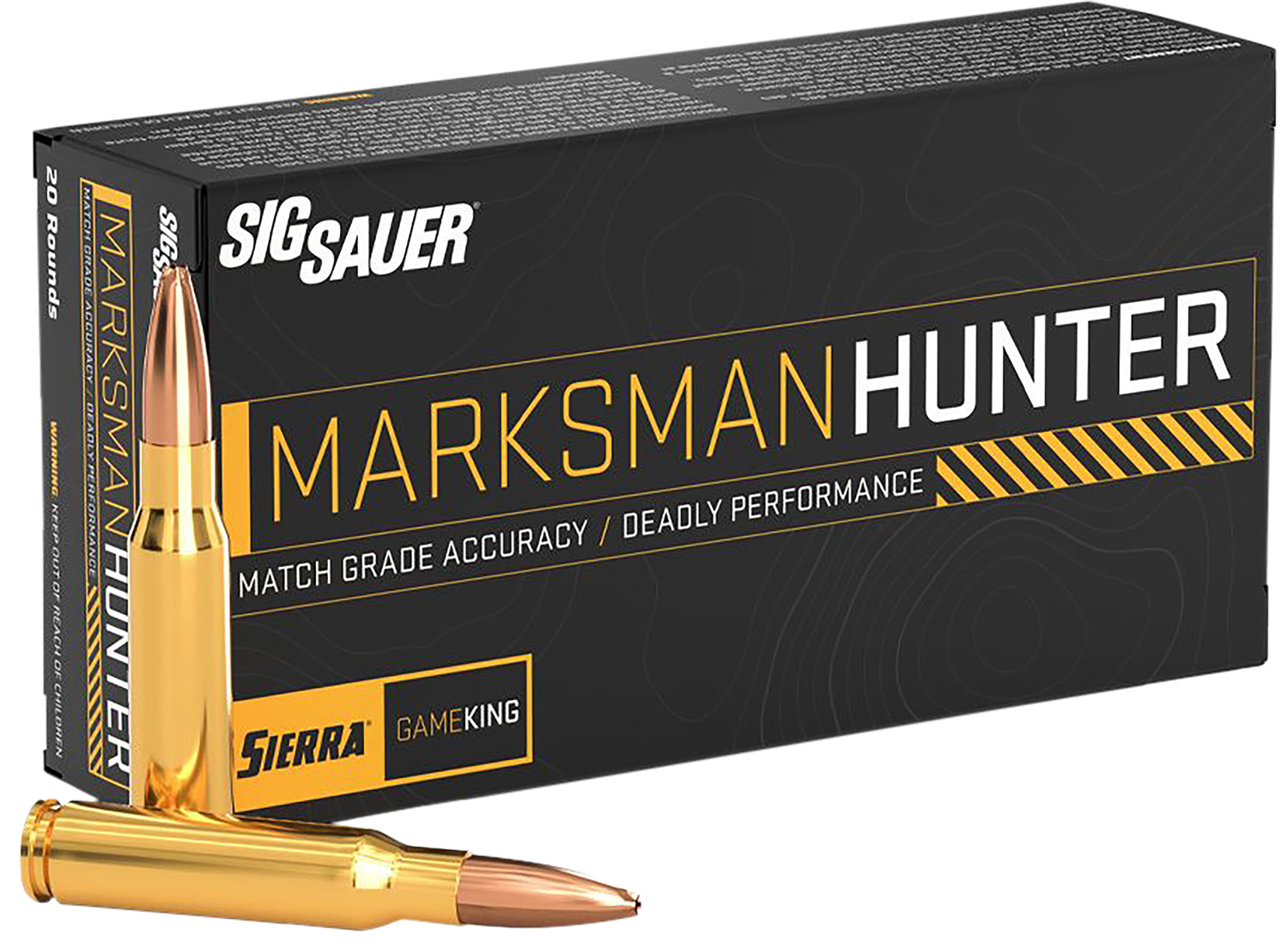 Sig Sauer E3WMGK16520 Marksman Hunter 300Wm 165Gr 20 Per Box/10 Case