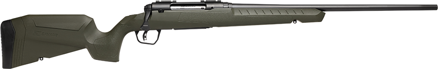Savage Arms 32042 Axis 2  308 Win 4+1 22" Matte Black Sporter Barrel, Matte Black Drilled & Tapped Steel Receiver, Fixed Green Synthetic Stock, Right Hand