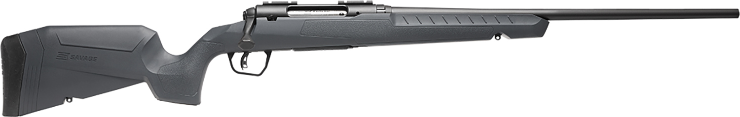 Savage Arms 32119 Axis 2 Compact 223 Rem 4+1 20" Matte Black Heavy Sporter Barrel, Matte Black Drilled & Tapped Carbon Steel Receiver, Fixed Matte Gray Synthetic Stock, Right Hand