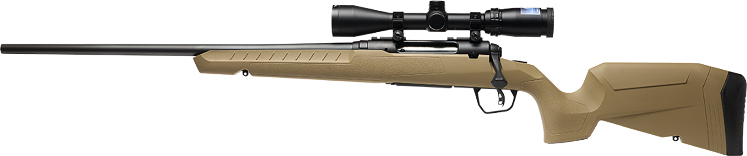 Savage 32196 Axis 6.5 Creedmoor Rifle, 4+1, FDE Synthetic Stock, 22" Barrel