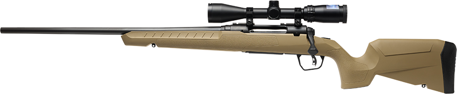 Savage 32247 AXIS 308 Rifle 4+1 Matte Black FDE Synthetic Stock 20" - Savage Arms - 308 Win