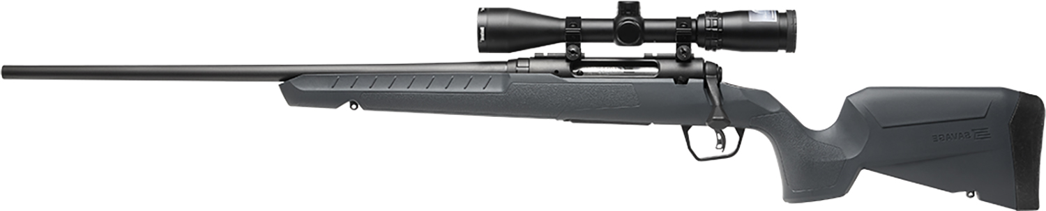 Savage 32255 Axis 350 Legend Rifle 4+1 Matte Black Gray Synthetic Stock - Savage Arms - 350 Legend