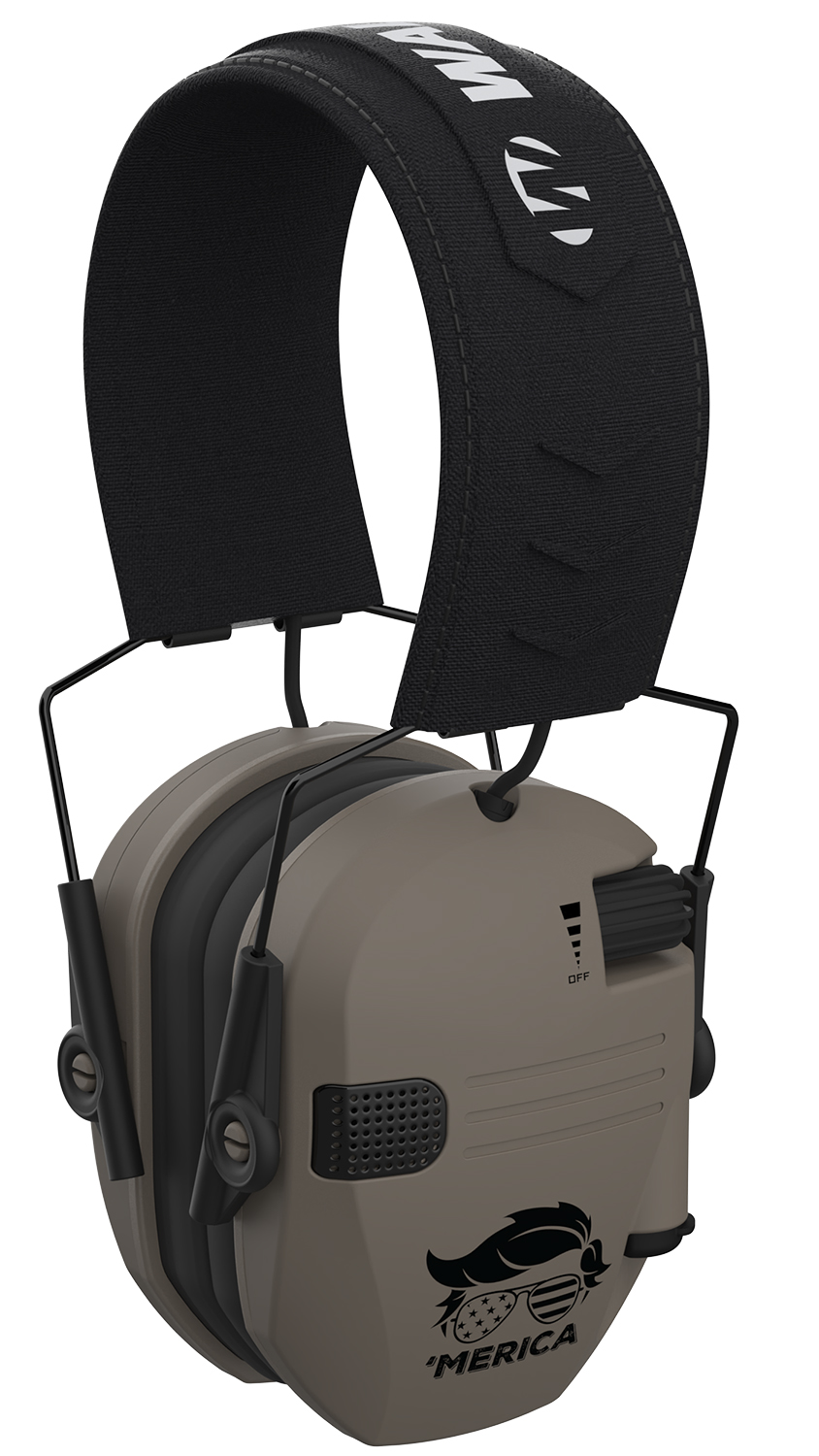 Walker’s GWPRSEMT24MERFDE Razor Merica Muffs Polymer Over the Head...