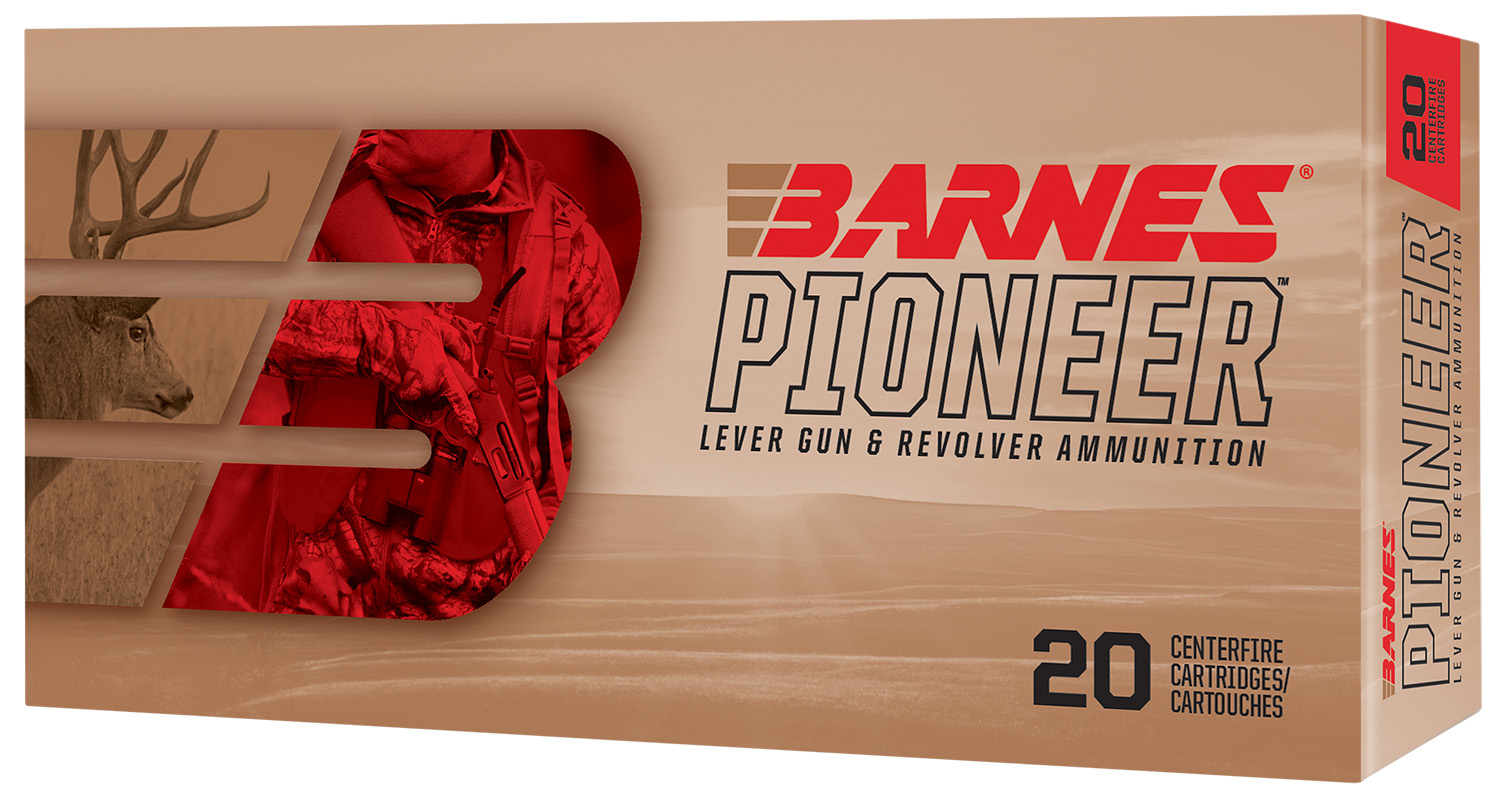 Barnes 32172 Pioneer .44 Mag 300gr JHP Ammo 20 Rounds - Browning - .44 Mag