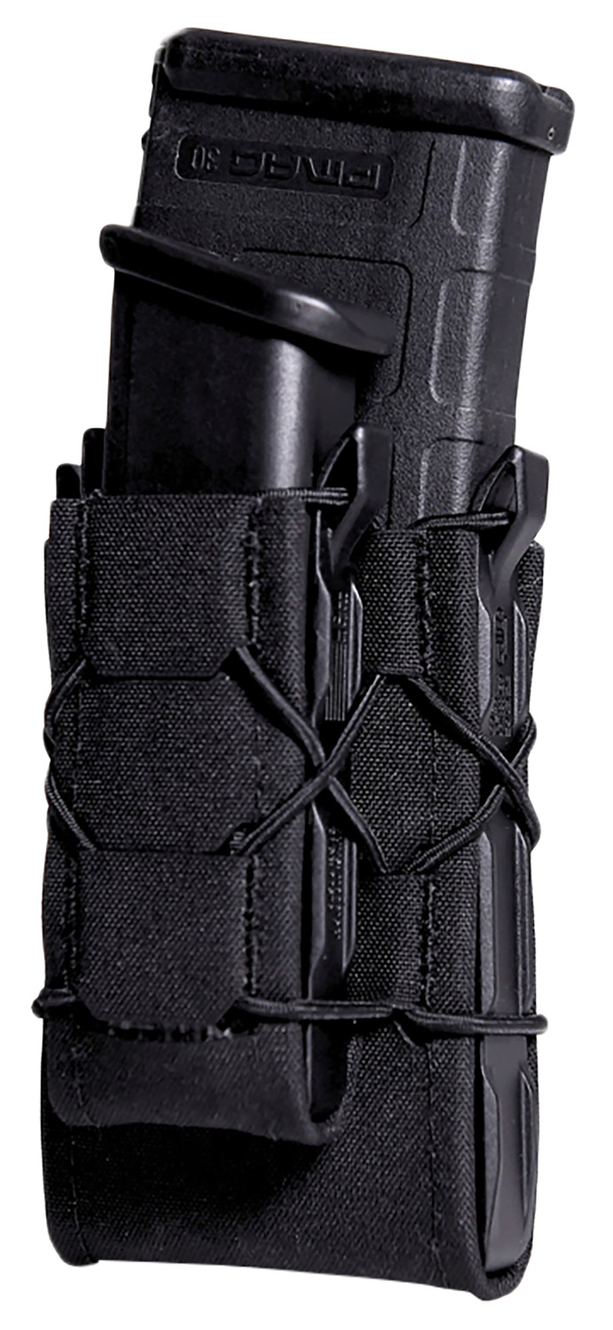 High Speed Gear 24Dd00Bk Taco Gen 2 Double Decker Black Nylon MOLLE Compatible W/ Rifle/Pistol
