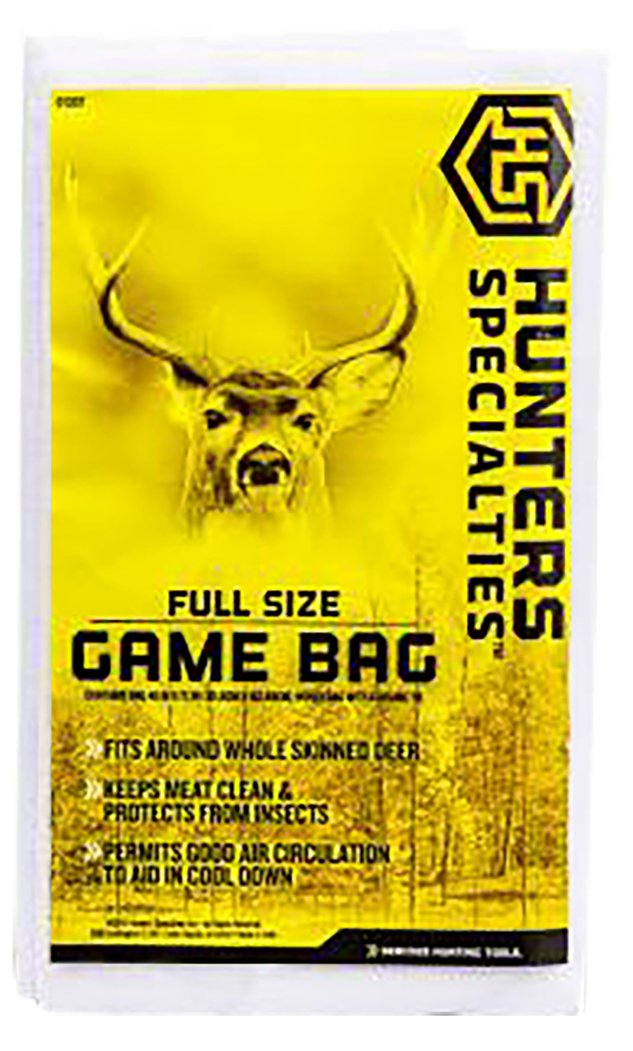 Hunters Specialties Game Bag Full Size - Woven Field Dressing Bag for Skinned Deer - 40"x72" - HS Precision