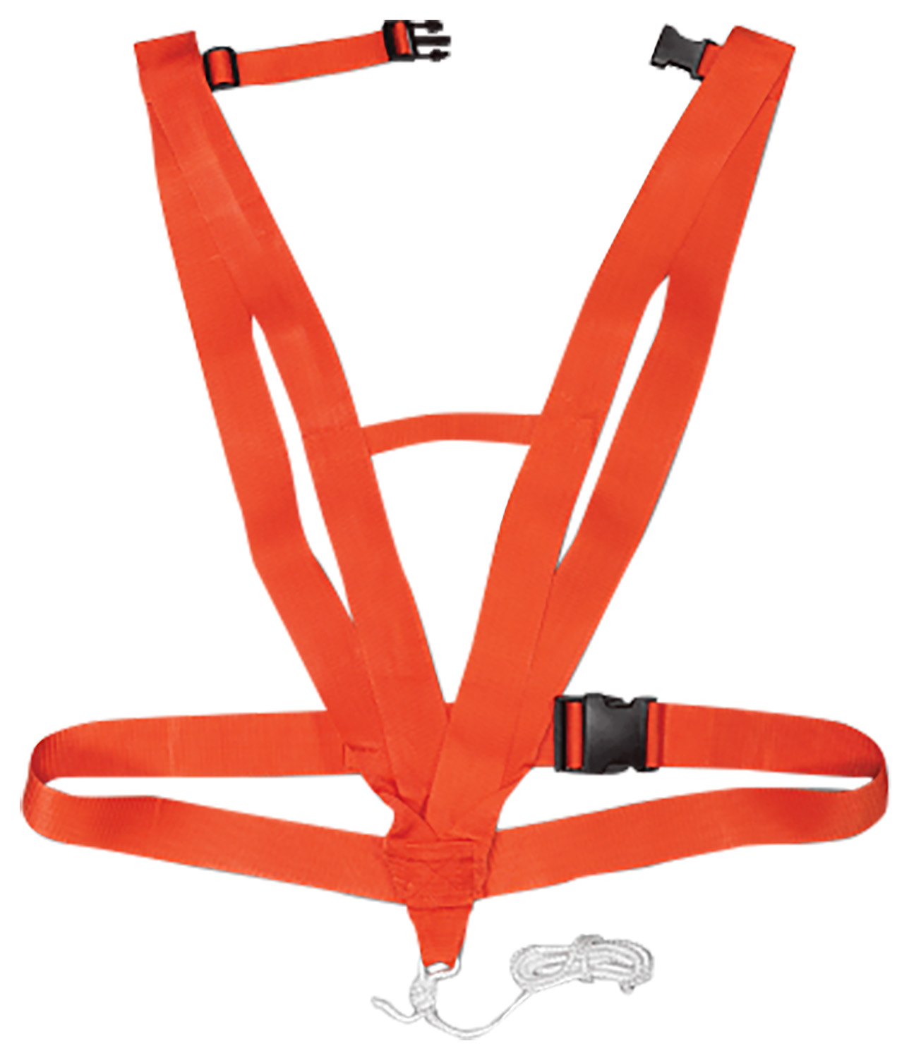 Hunter Specialties Hs Deer Drag Deluxe Body Harness Style Safety Orange