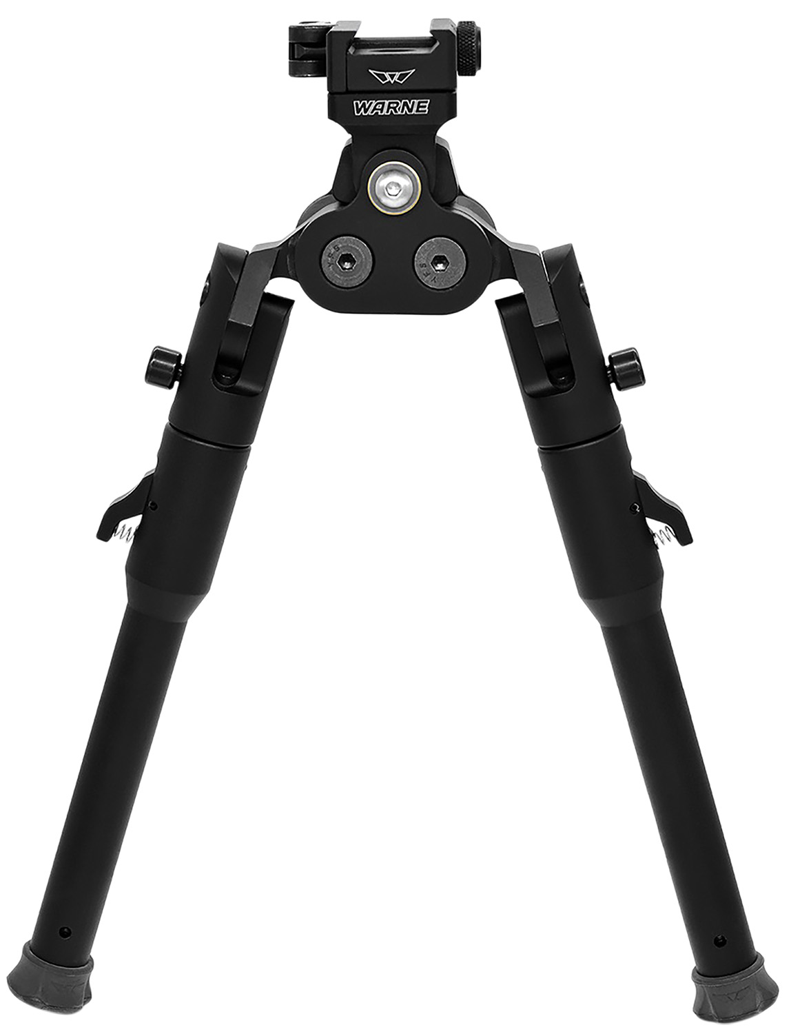 Warne 7921M Skyline Pro Bipod Black Anodized QD Picatinny Lite Legs