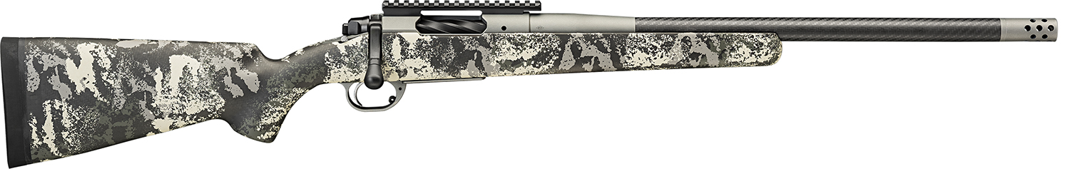 Springfield Armory BAB9247PRCCFY 2020 Boundary  7mm PRC 24" Rogue Camo Fluted Barrel Tactical Gray Cerakote Model 2020 Stainless Steel Receiver Carbon Fiber w/ M-LOK