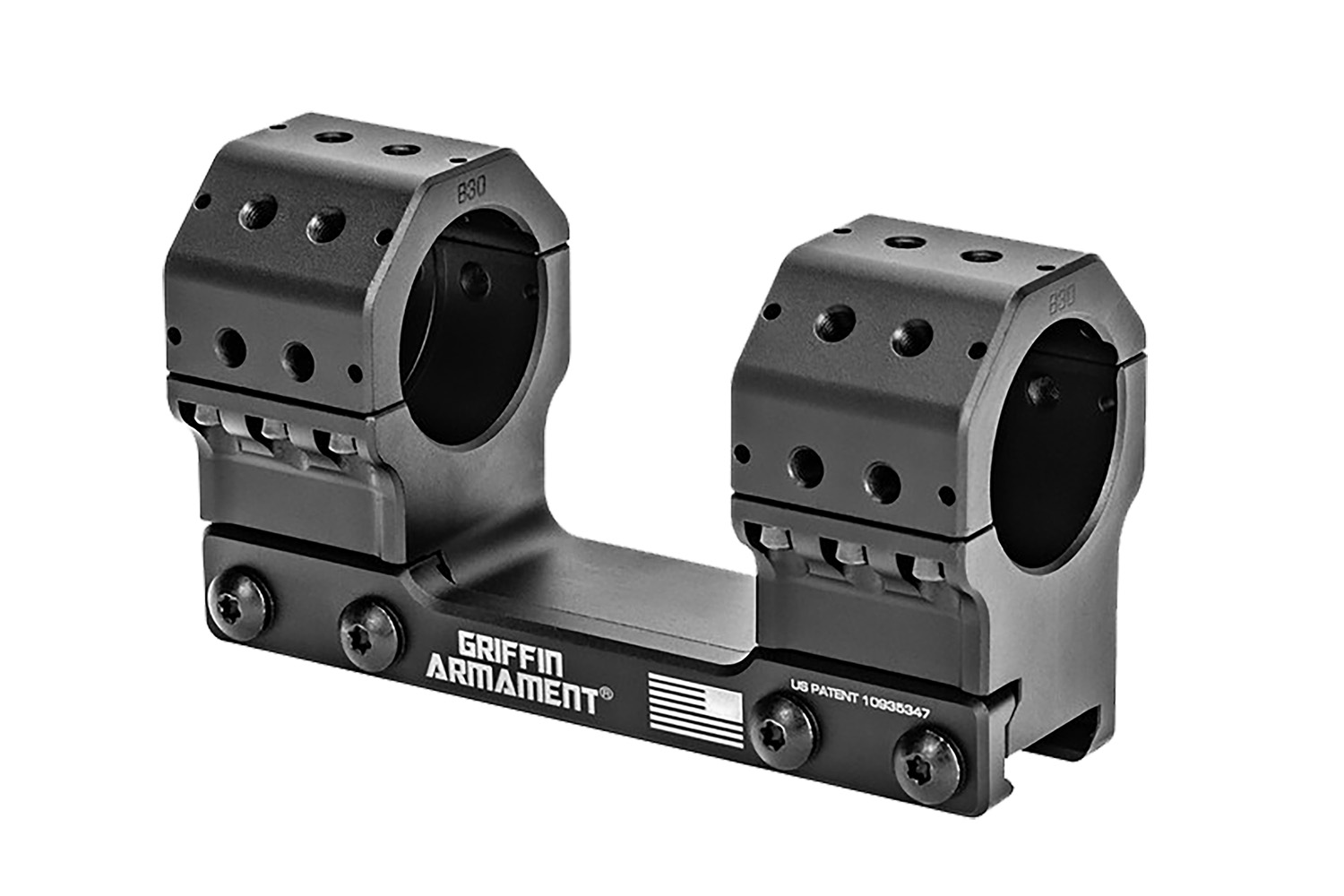 Griffin Armament GSM1 425H30MM 30mm – Reliable Scope Rings 8 Griffin Armament GSM1 425H30MM 30mm detail view