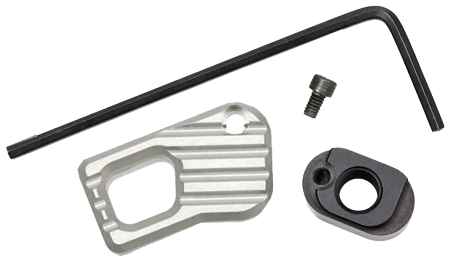 Battle Arms BAD-EMMR-L-C Modular Magazine Release, Large, Anodized Clear