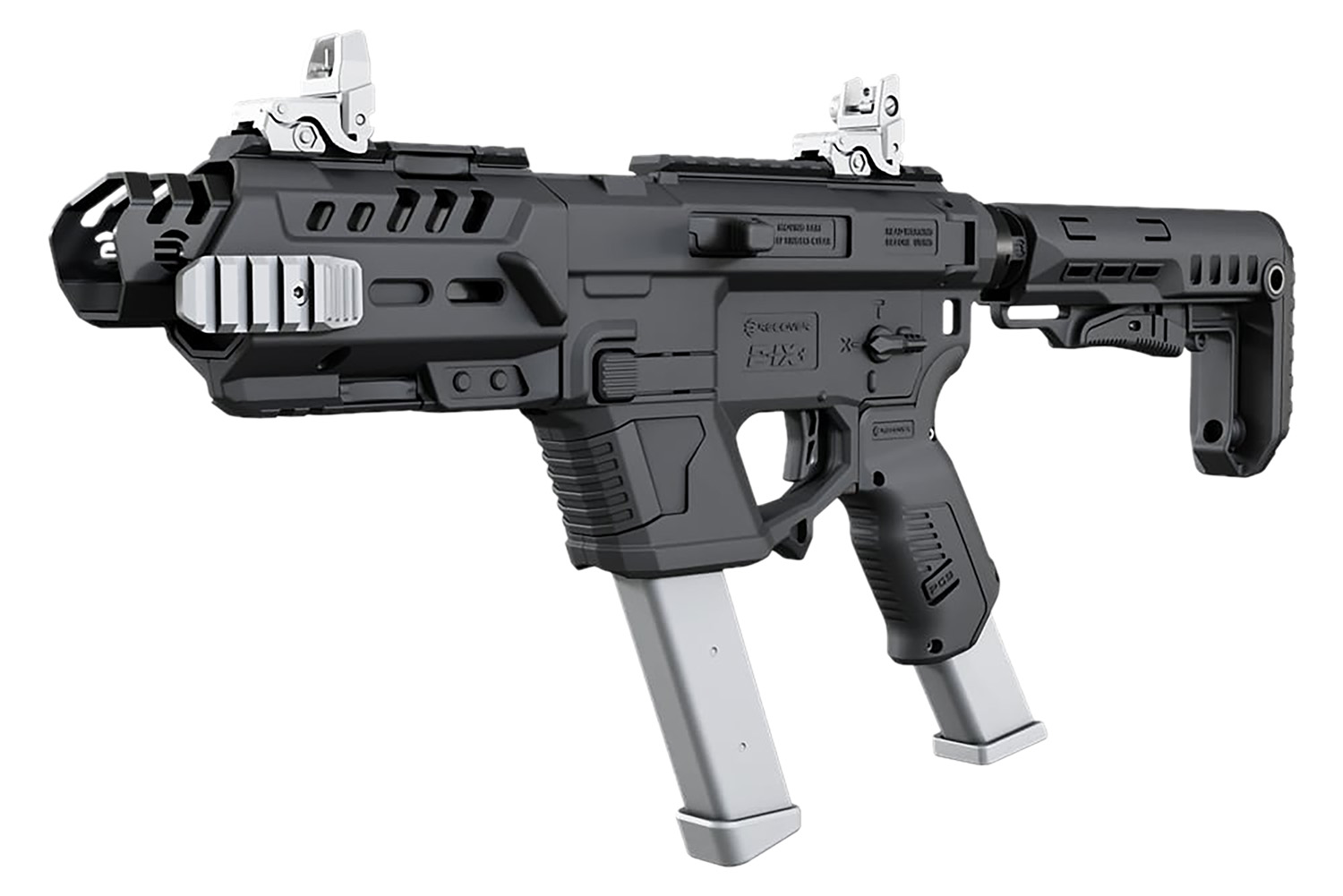 Recover Tactical PIXPBST01 P-IX+Basic  PG9 Metal Front Guard Black