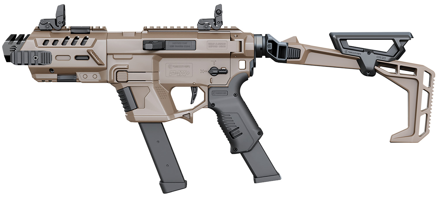 Recover Tactical PIXPBFST02 P-IX+Basic PG9 Folding Stock Tan