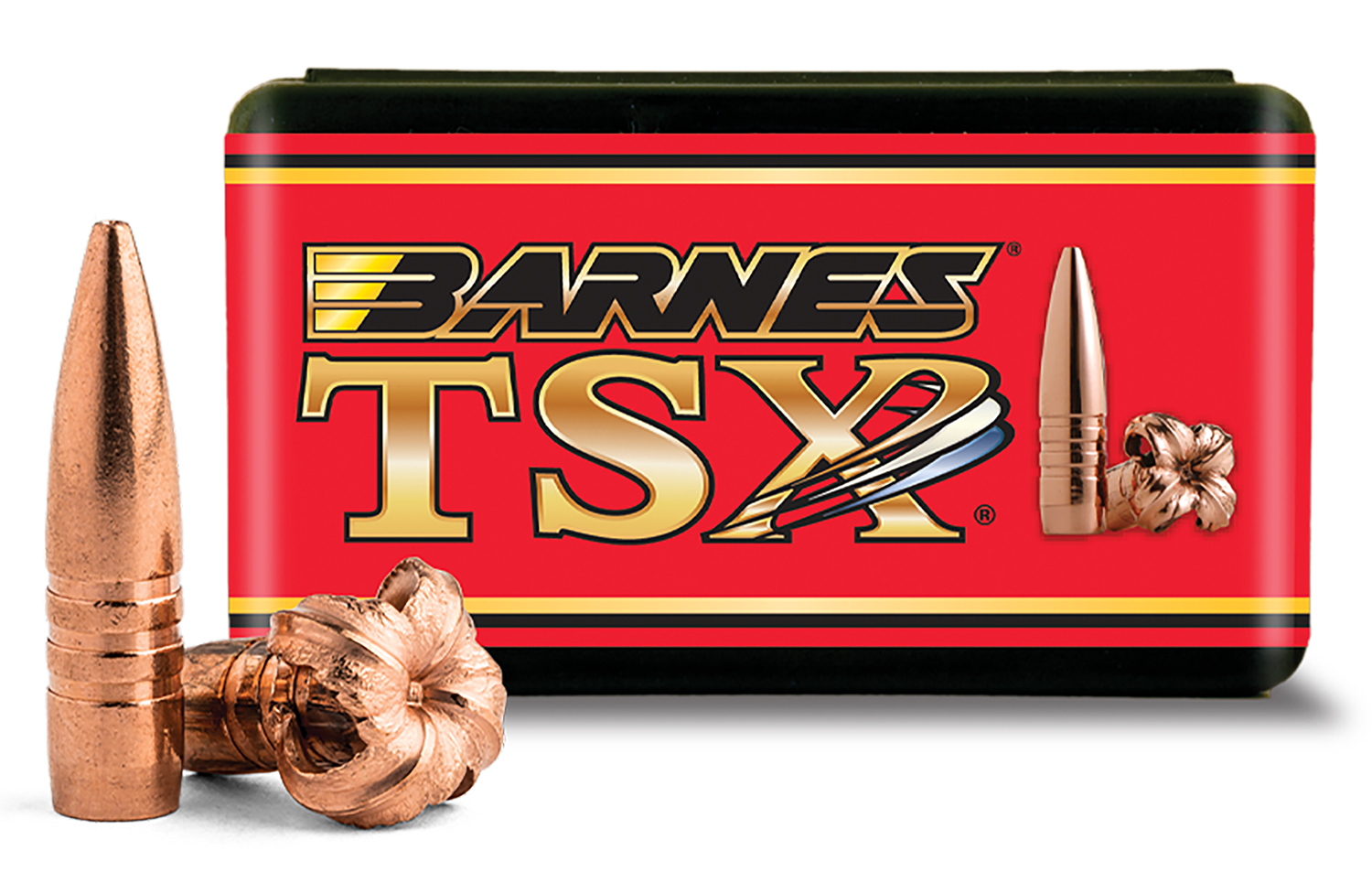 Barnes 32248 28 Nosler 162gr TSX Boat Tail Rifle Ammo 20/Box