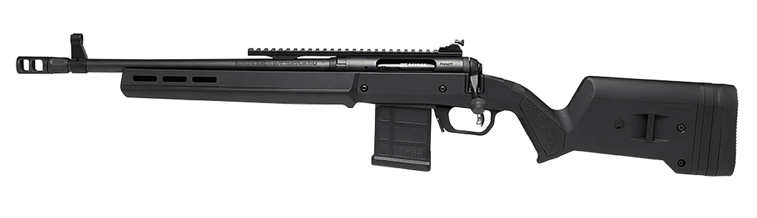 Savage Arms 58182 110 Scout Full Size 300 Blackout 10+1  16.50" Matte Black Threaded Barrel, Picatinny Rail Carbon Steel Receiver, Black Magpul Hunter Synthetic Stock Left Hand