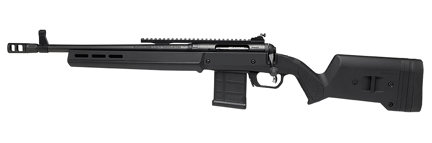 Savage Arms 58184 110 Scout Full Size 350 Legend 10+1  16.50" Matte Black Threaded Barrel, Picatinny Rail Carbon Steel Receiver, Black Magpul Hunter Synthetic Stock, Left Hand