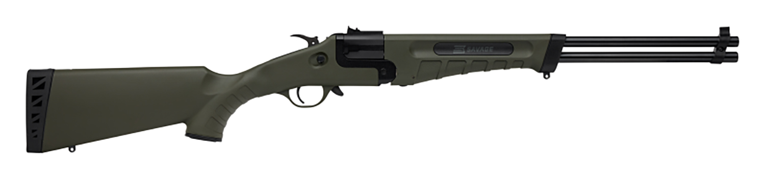 Savage 23001-SAV Rifle/Shotgun 42 Takedown 22WMR/410 OD Green - SAV - Best Price $491.39