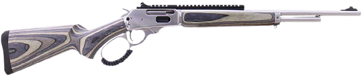 Rossi 950454189LW R95  454 Casull 7+1 18" Matte Stainless Threaded Barrel, Stainless Polished Stainless Steel Receiver, Fixed Laminate Stock
