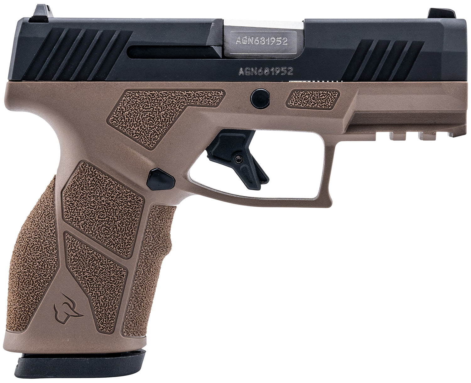 Taurus 1-GX2931B GX2  9mm Luger 13+1 3.37" Matte Stainless Steel Barrel, Matte Black Serrated Stainless Steel Slide, Brown Polymer Frame w/Picatinny Rail, Polymer Grip