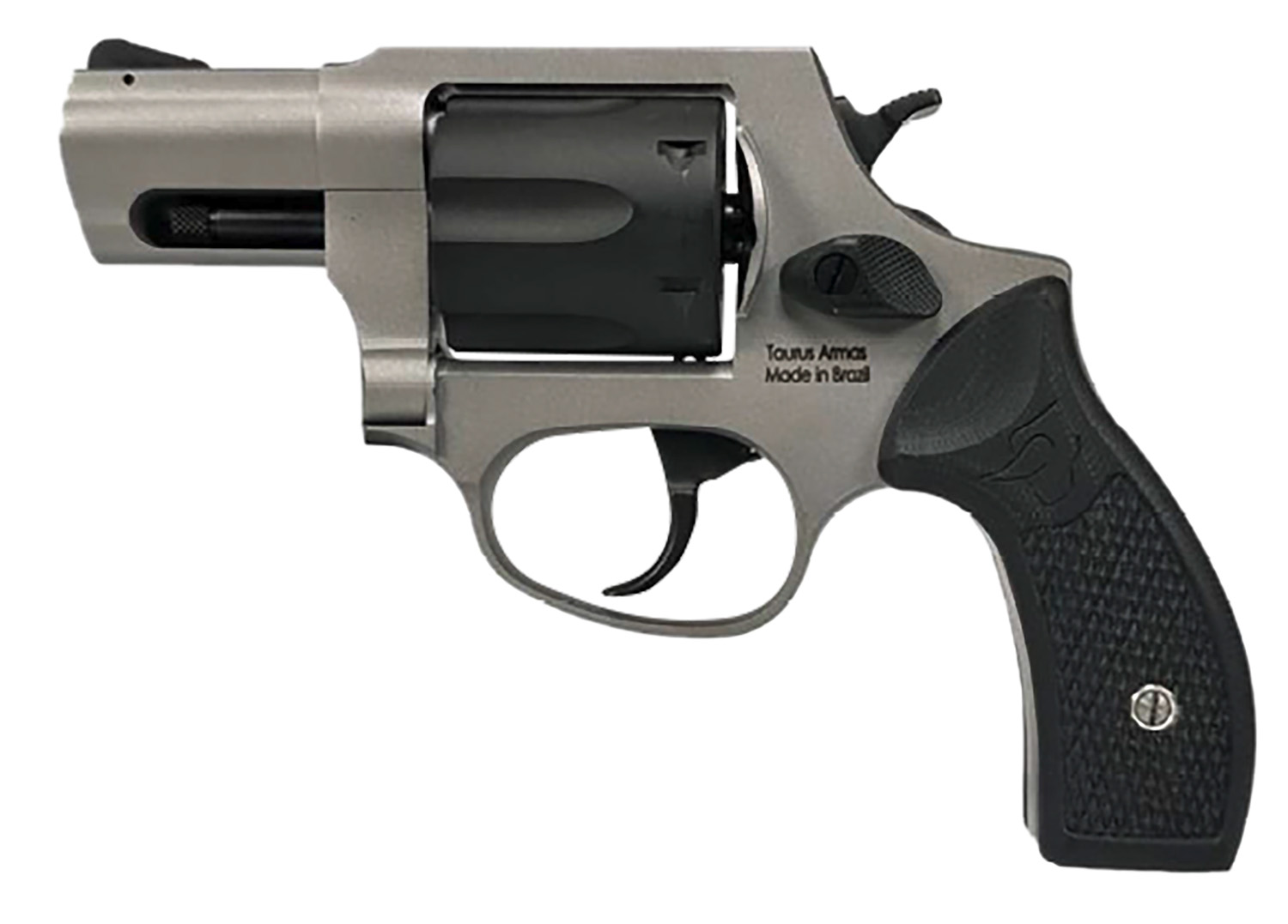 Taurus 2-85625-BG10 856  Small 38 Special 6 Shot 2" Matte Stainless Steel Barrel, Black Cylinder, Matte Stainless Steel Frame, Black G10 Grip, Transfer Bar Safety, Exposed Hammer