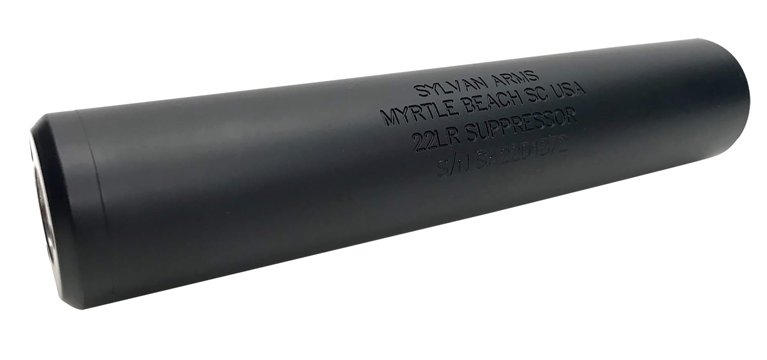 Sylvan Arms Tomcat Titanium Suppressor .22 LR 1-2x28 Thread Black