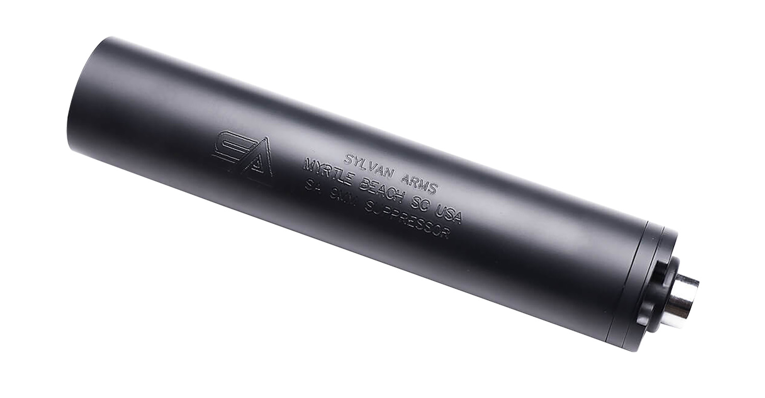 Sylvan Arms SA9TI Apache 9mm Titanium Suppressor 1/2"x28
