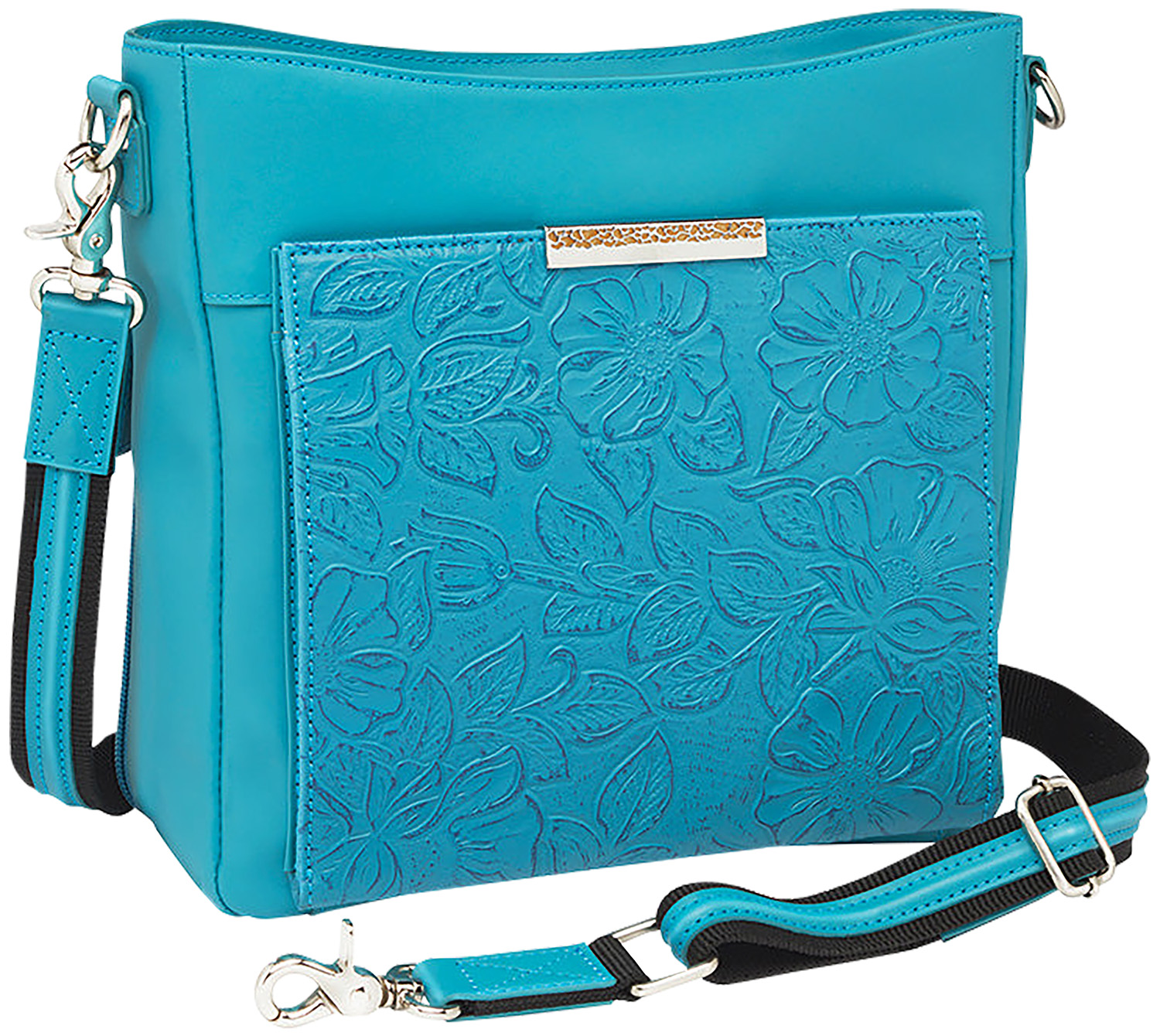 GTM GTM-98/Ocean Slim CROSSBODY BRUSHD LMBSKN