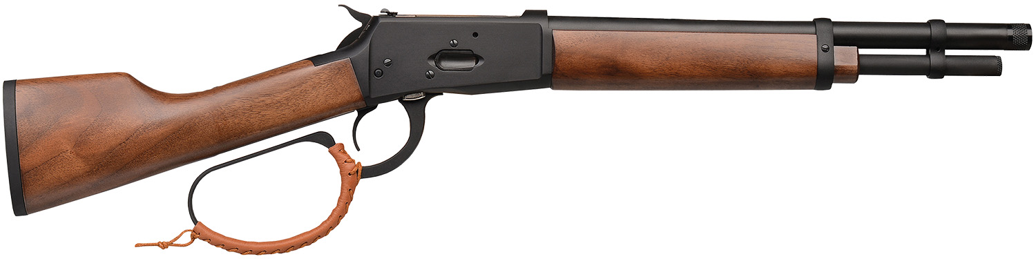 Gforce Arms GFLVR357P Saddlehorn  357 Mag 5+1 12 Black Threaded Barrel & Receiver, Turkish Walnut Stock & Forend, Thread Protector