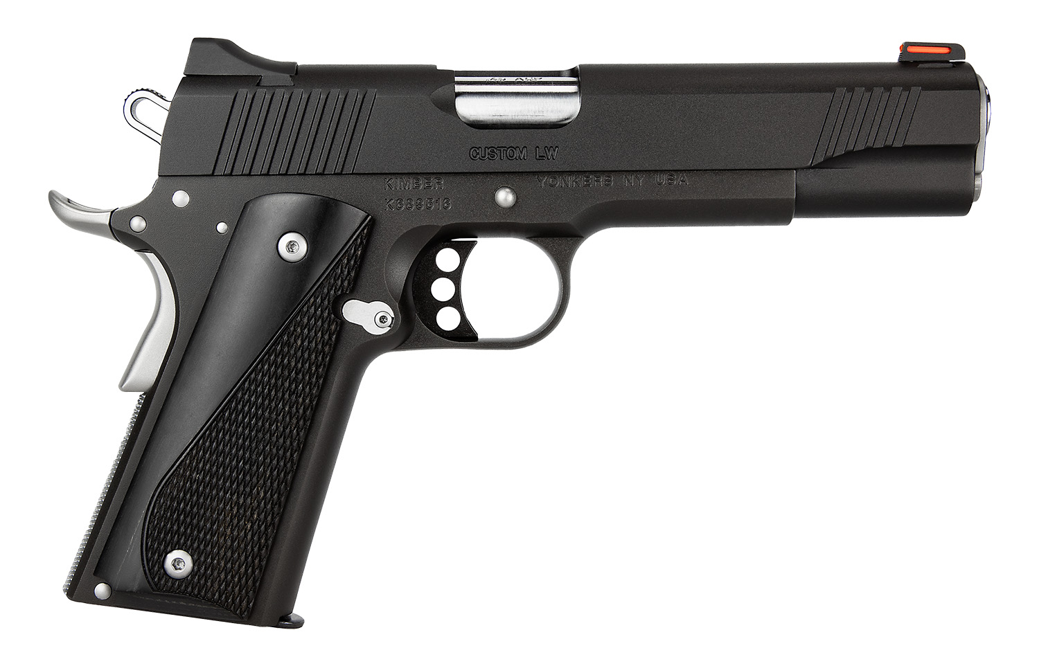Kimber Mfg Inc 3700596 Custom LW Nightstar 9mm Luger 9+1 5" Stainless